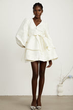 Colette katman mini elbise