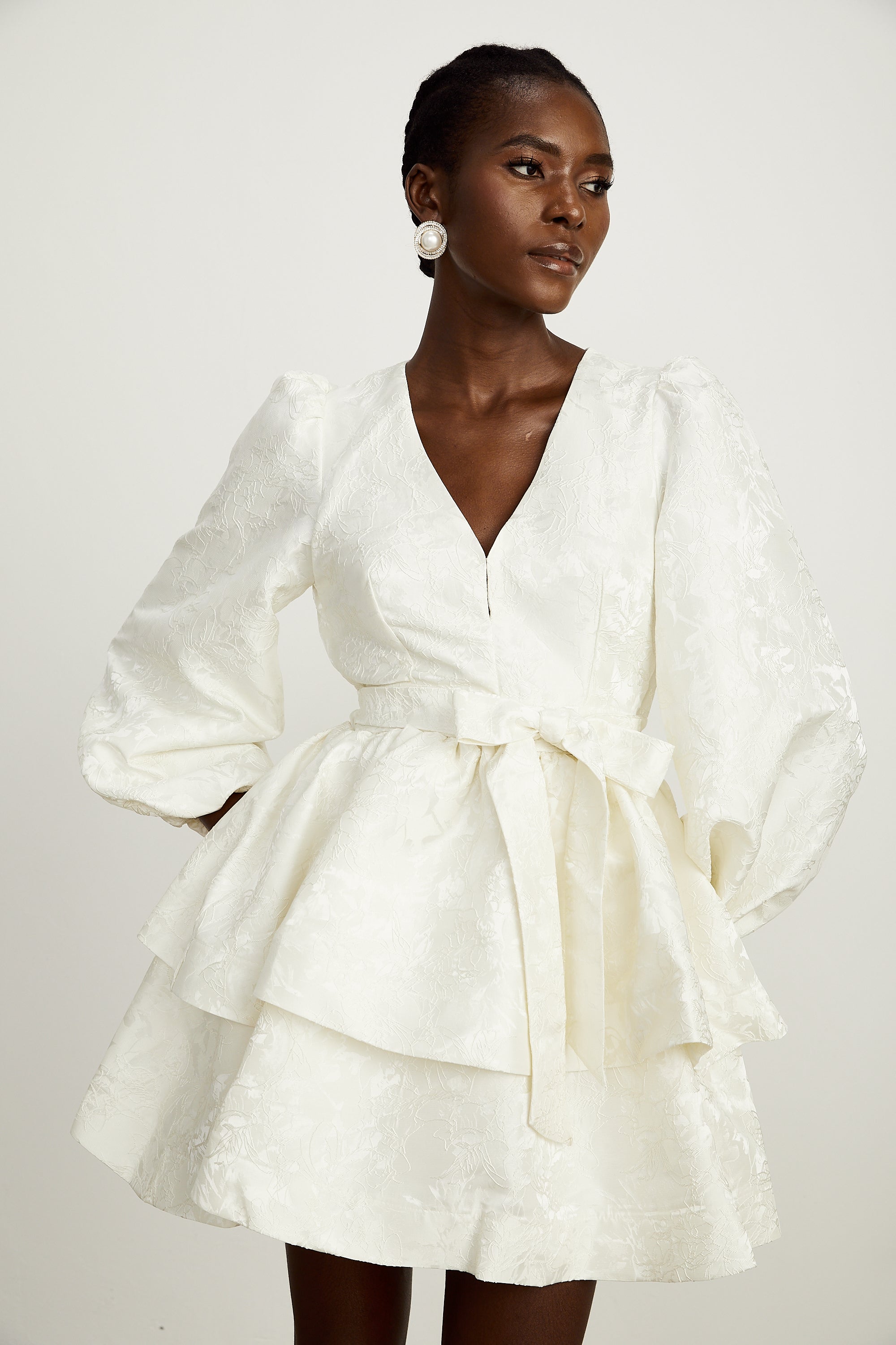 Colette katman mini elbise