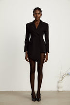 Halley asimetrik blazer ceket