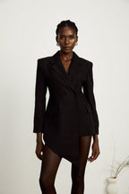 Halley asimetrik blazer ceket