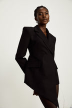 Halley asimetrik blazer ceket