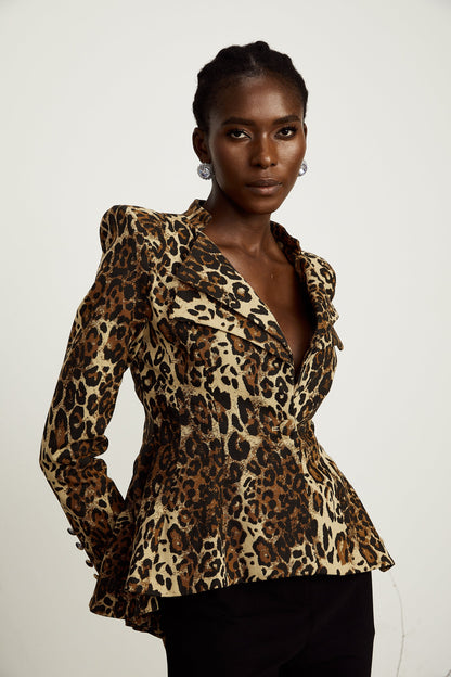 Colette leopar ceket