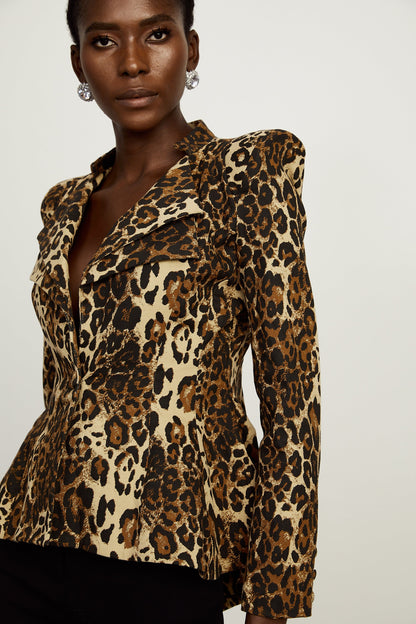 Colette leopar ceket
