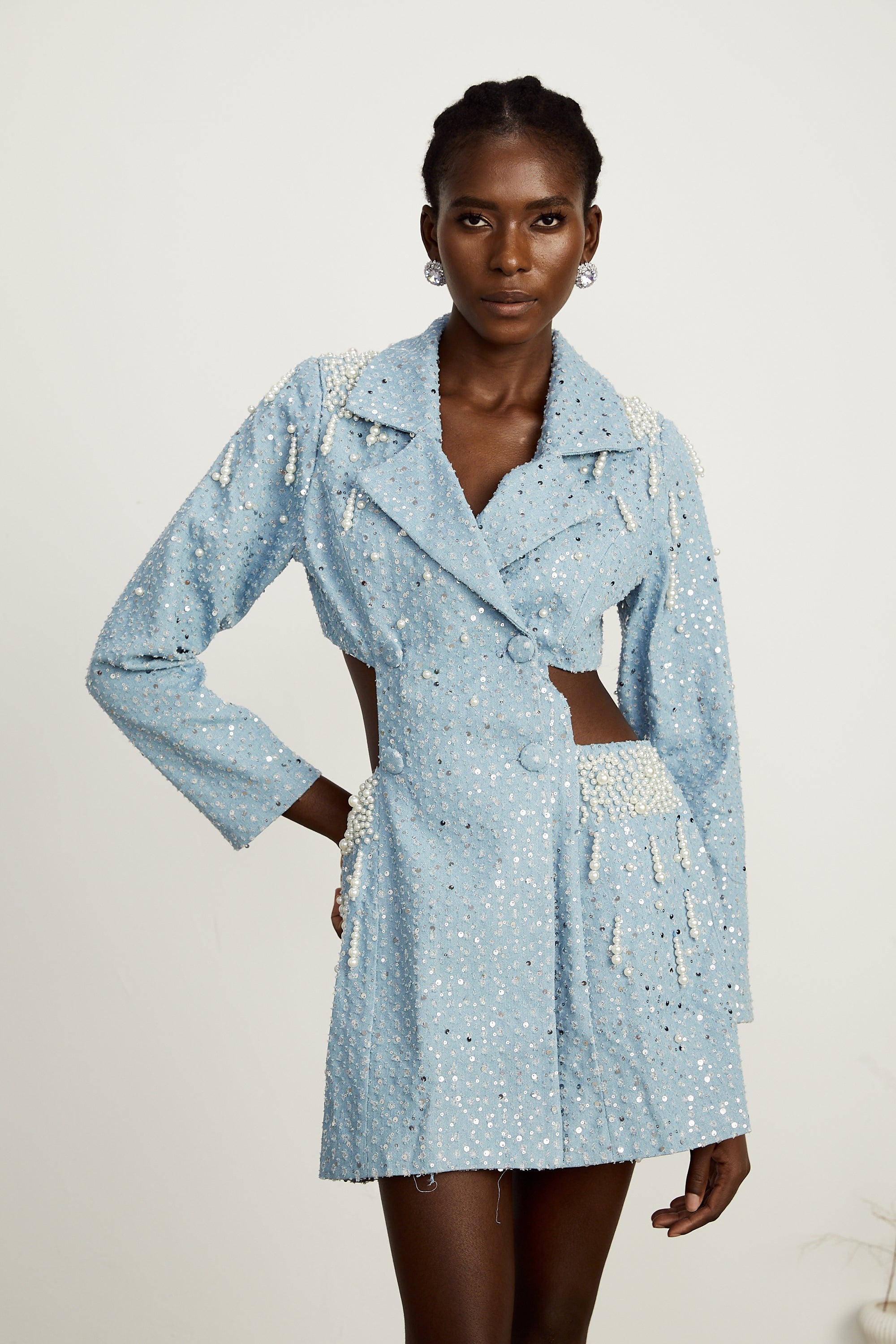 Magali blazer mini elbise