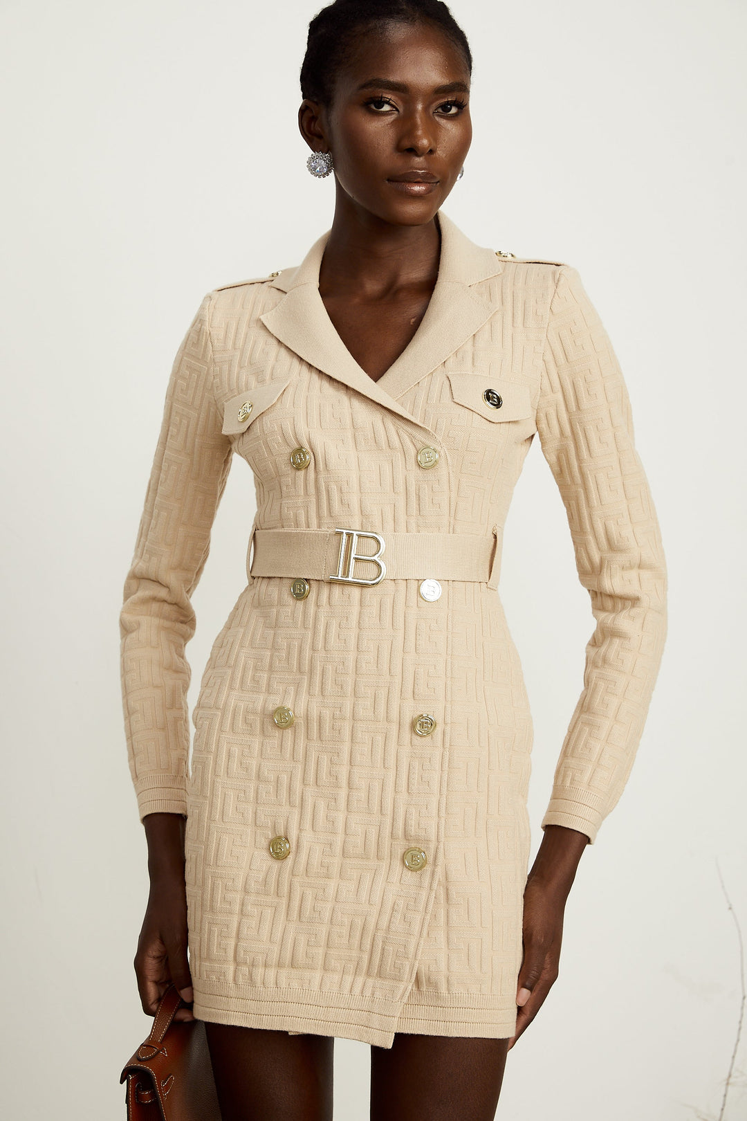 Clémence mini elbise