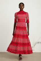 Chantal tarak midi elbise