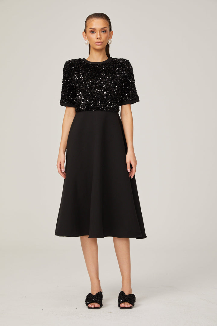 Charlotte payet midi elbise