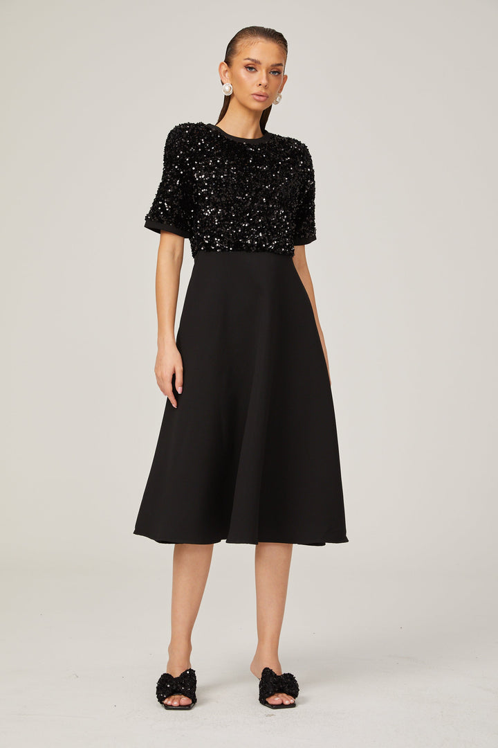 Charlotte payet midi elbise