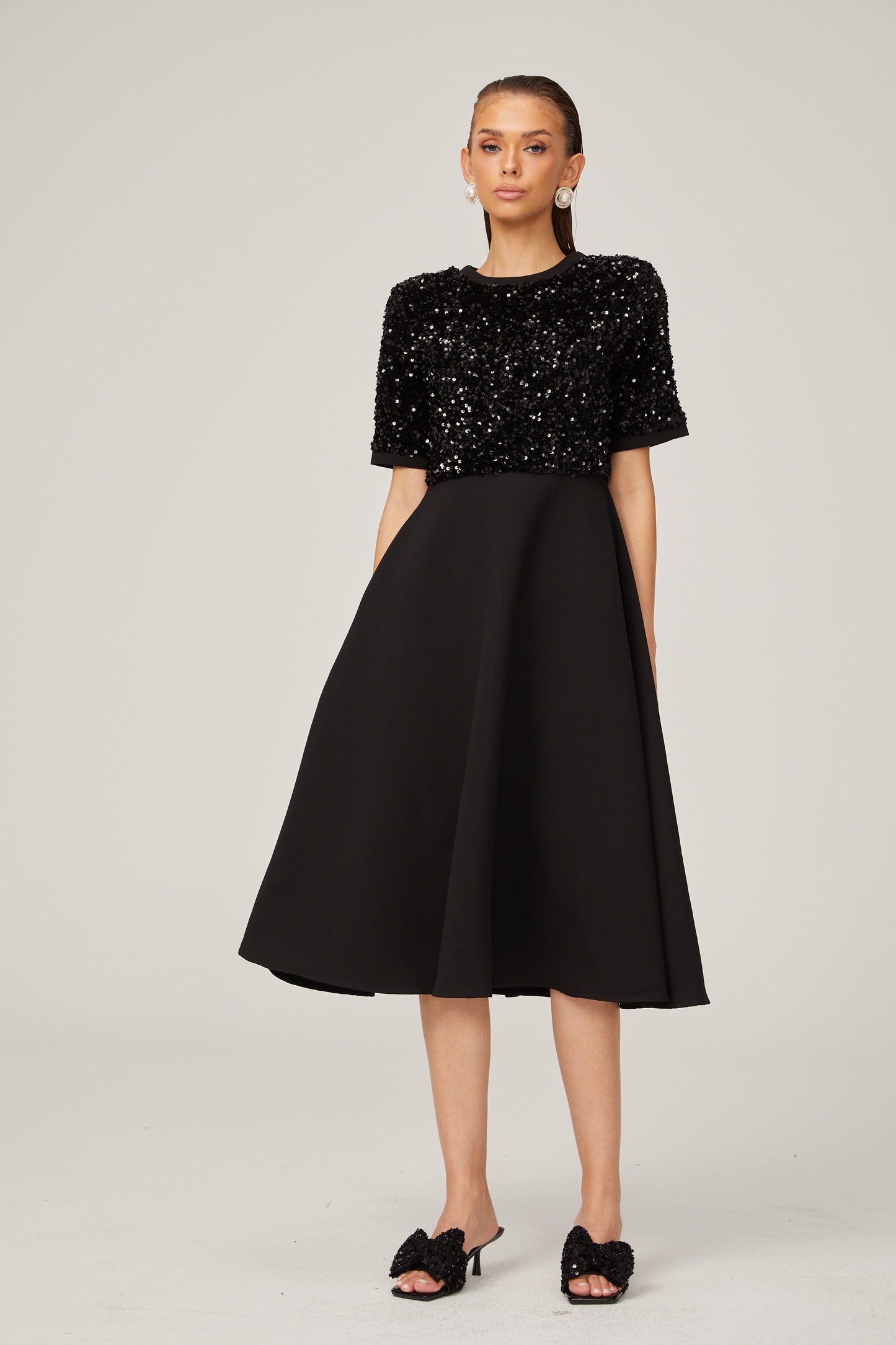 Charlotte payet midi elbise