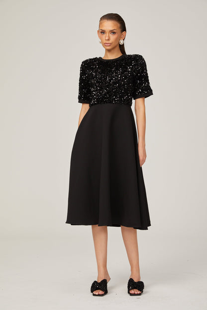 Charlotte payet midi elbise