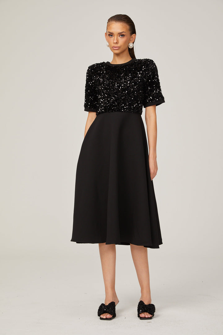 Charlotte payet midi elbise