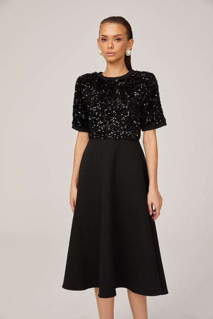 Charlotte payet midi elbise