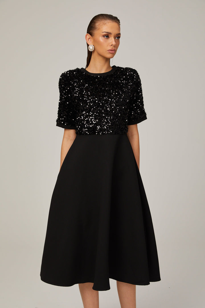 Charlotte payet midi elbise