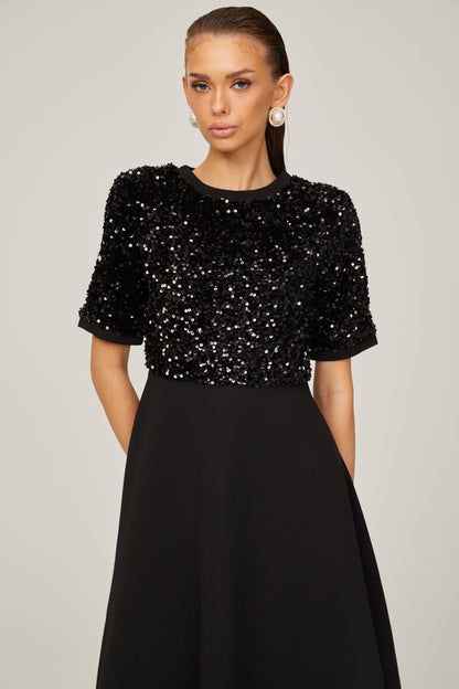 Charlotte payet midi elbise