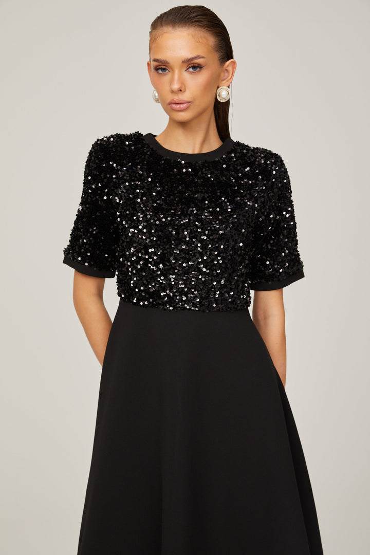 Charlotte payet midi elbise