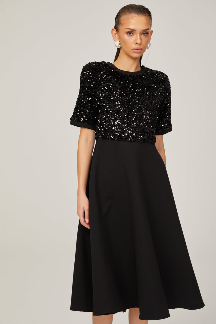 Charlotte payet midi elbise