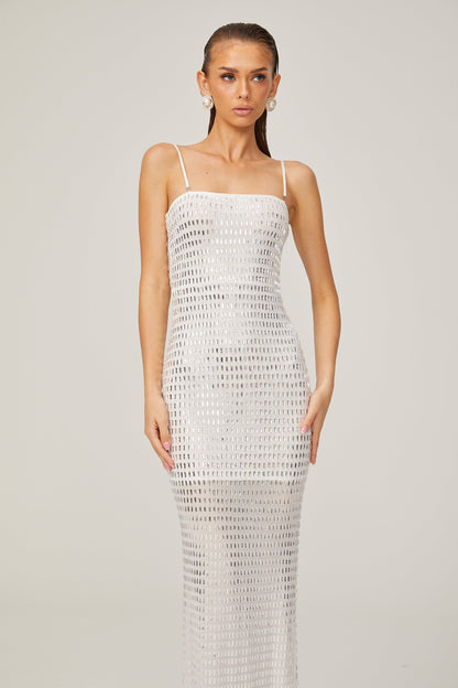 Amelina midi elbise