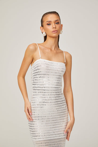 Amelina midi elbise