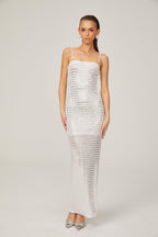 Amelina midi elbise