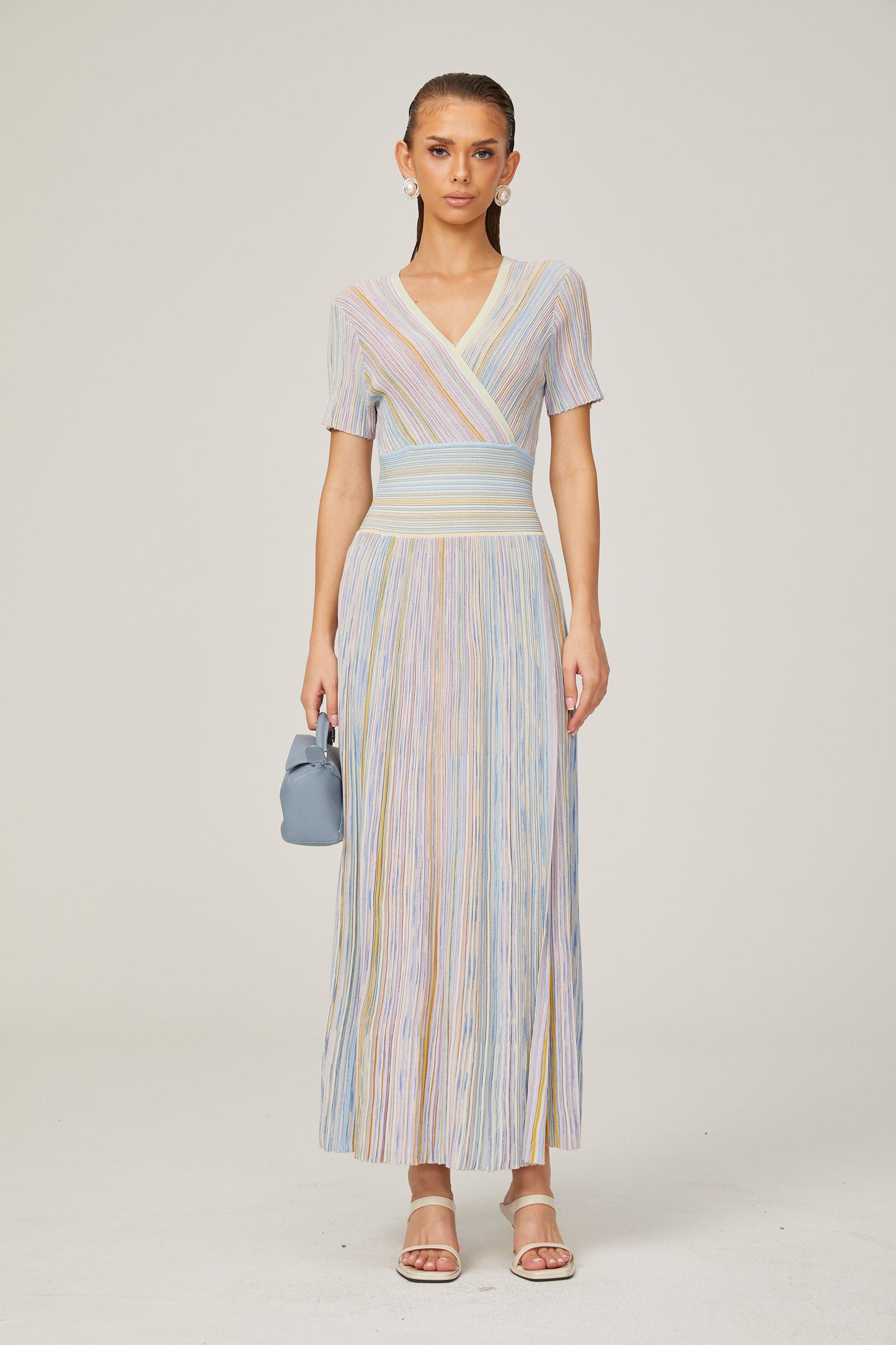 Diane midi elbise