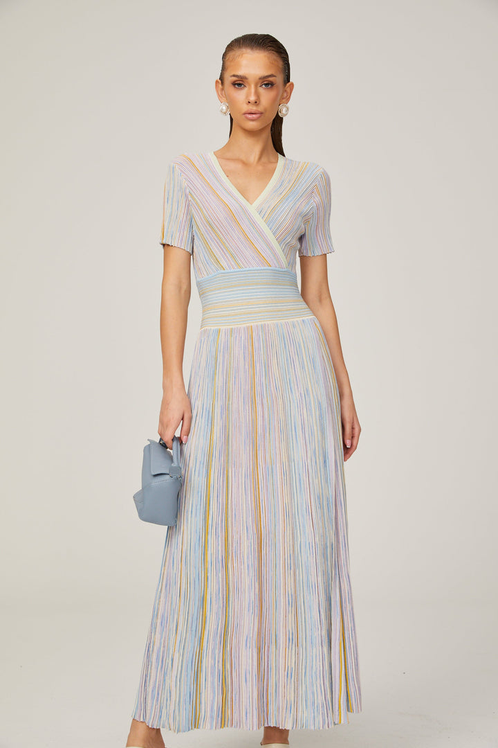 Diane midi elbise