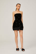 Geneviève fiyonk mini elbise