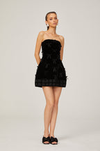 Geneviève fiyonk mini elbise