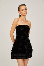 Geneviève fiyonk mini elbise