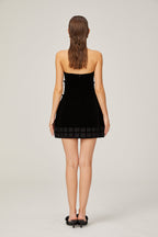 Geneviève fiyonk mini elbise