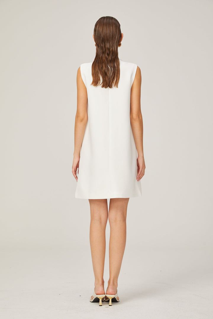 Ghislaine püskül mini elbise