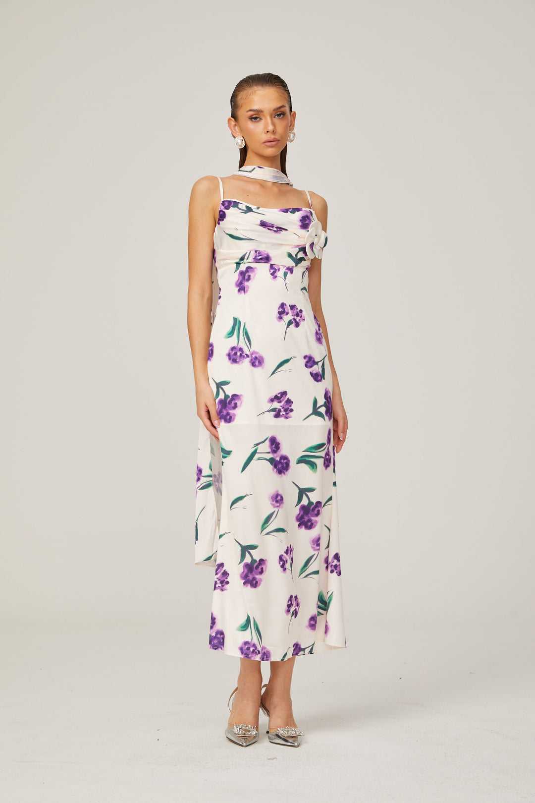 Gitta midi elbise