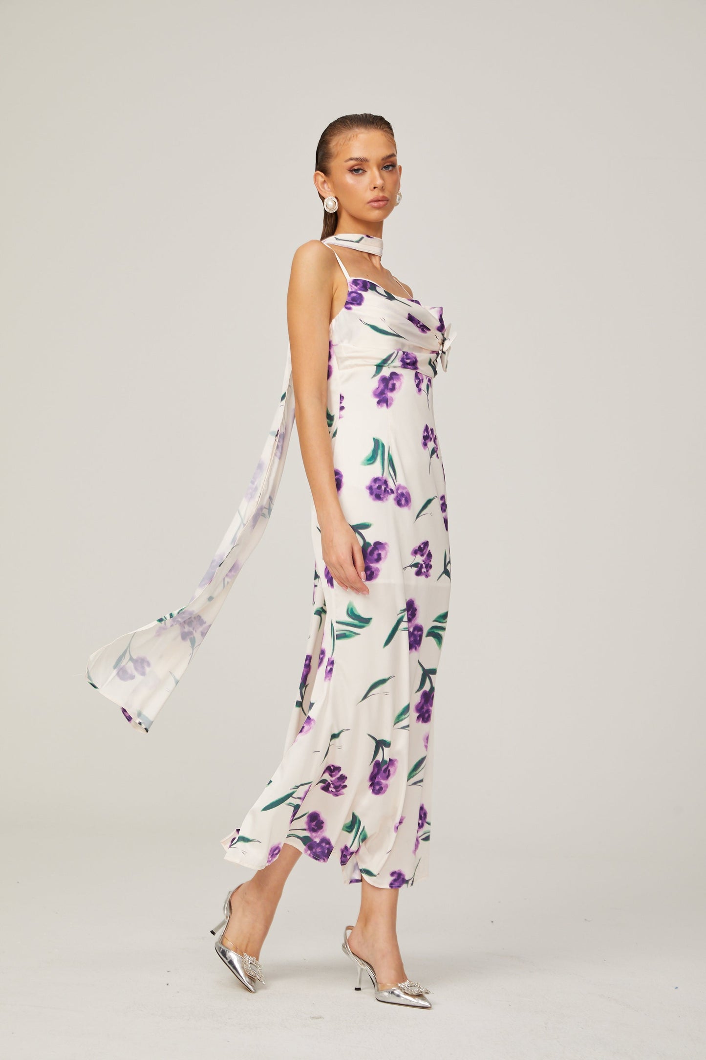 Gitta midi elbise