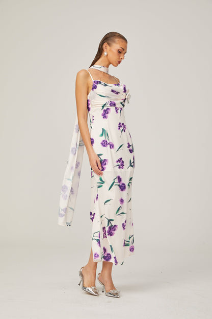 Gitta midi elbise