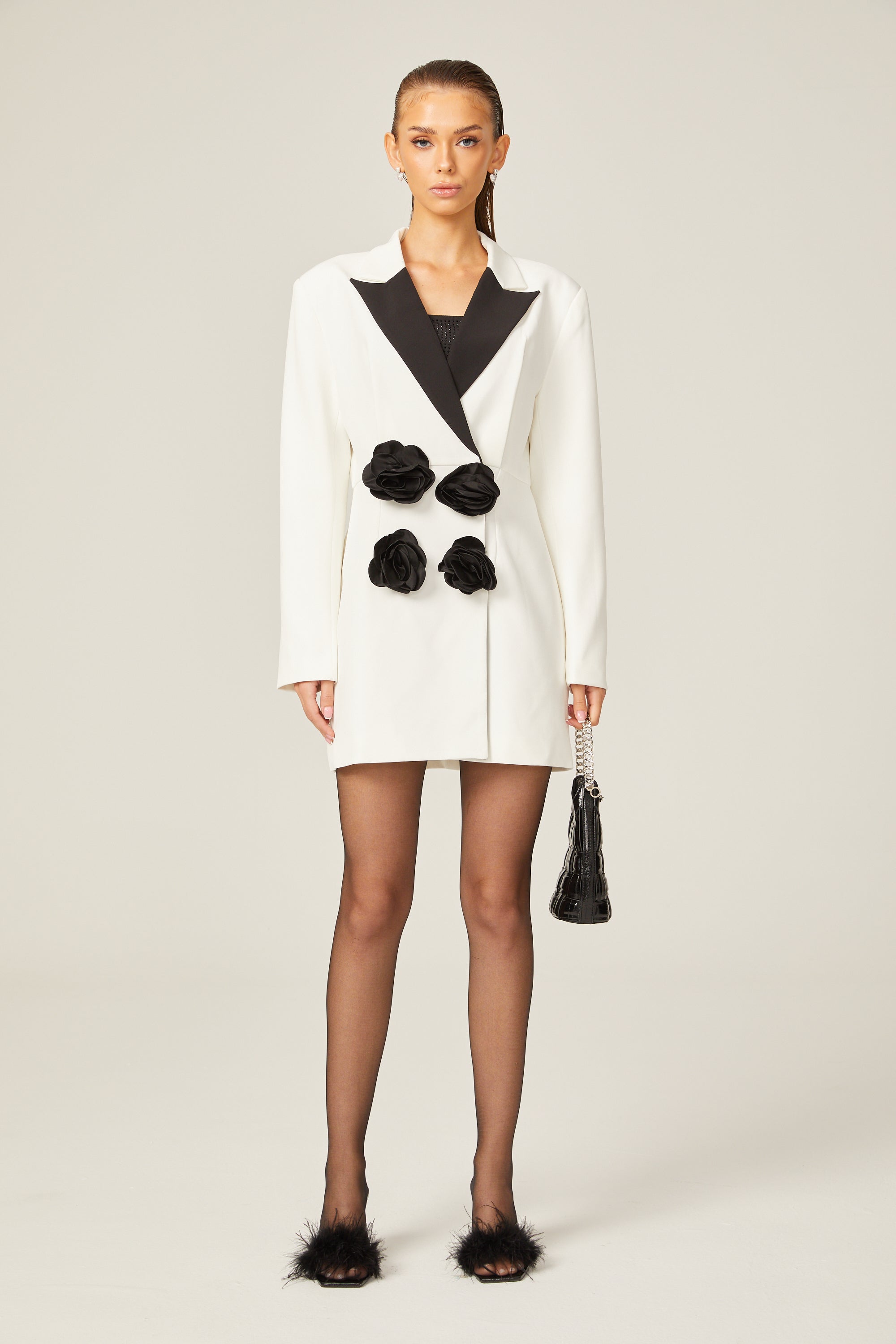 Axelle mini elbise
