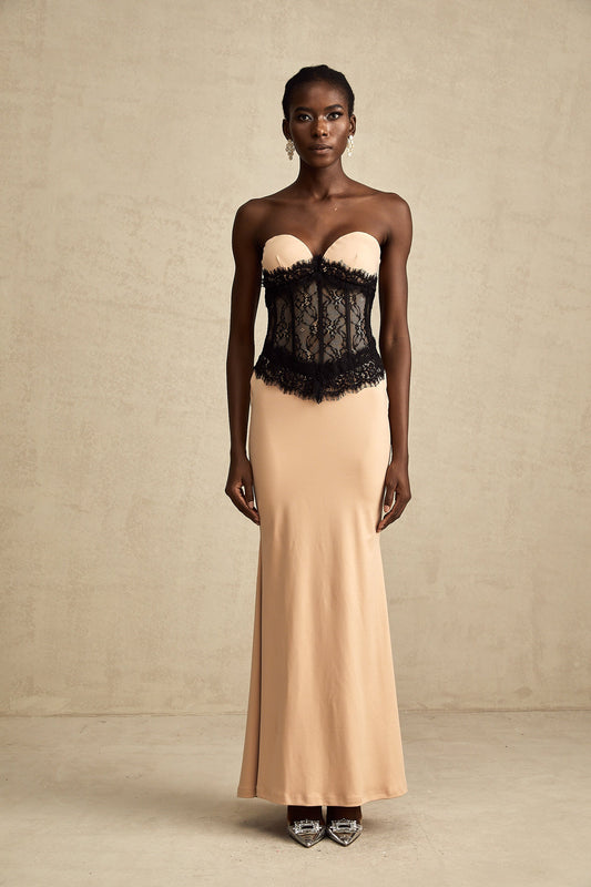 Delphine maksi elbise
