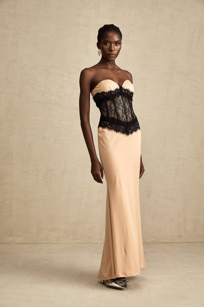 Delphine maksi elbise