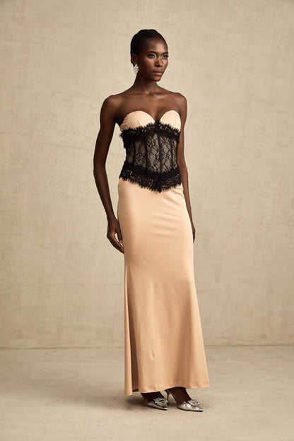 Delphine maksi elbise