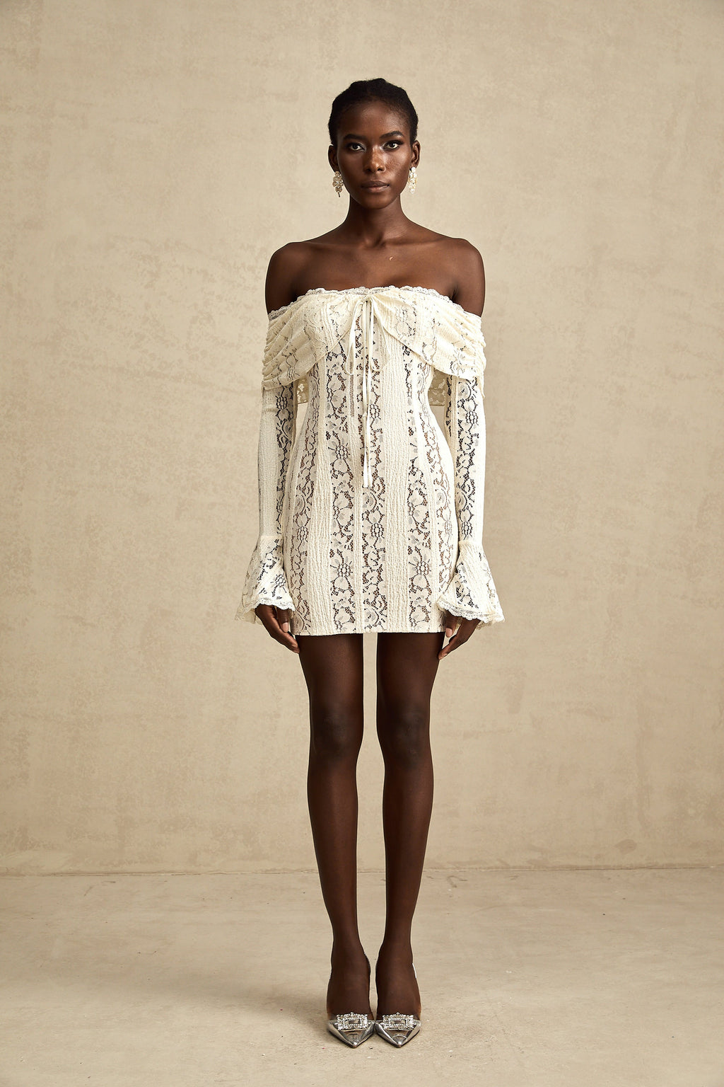 Émeline kloş mini elbise