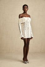 Émeline kloş mini elbise