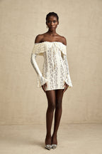 Émeline kloş mini elbise