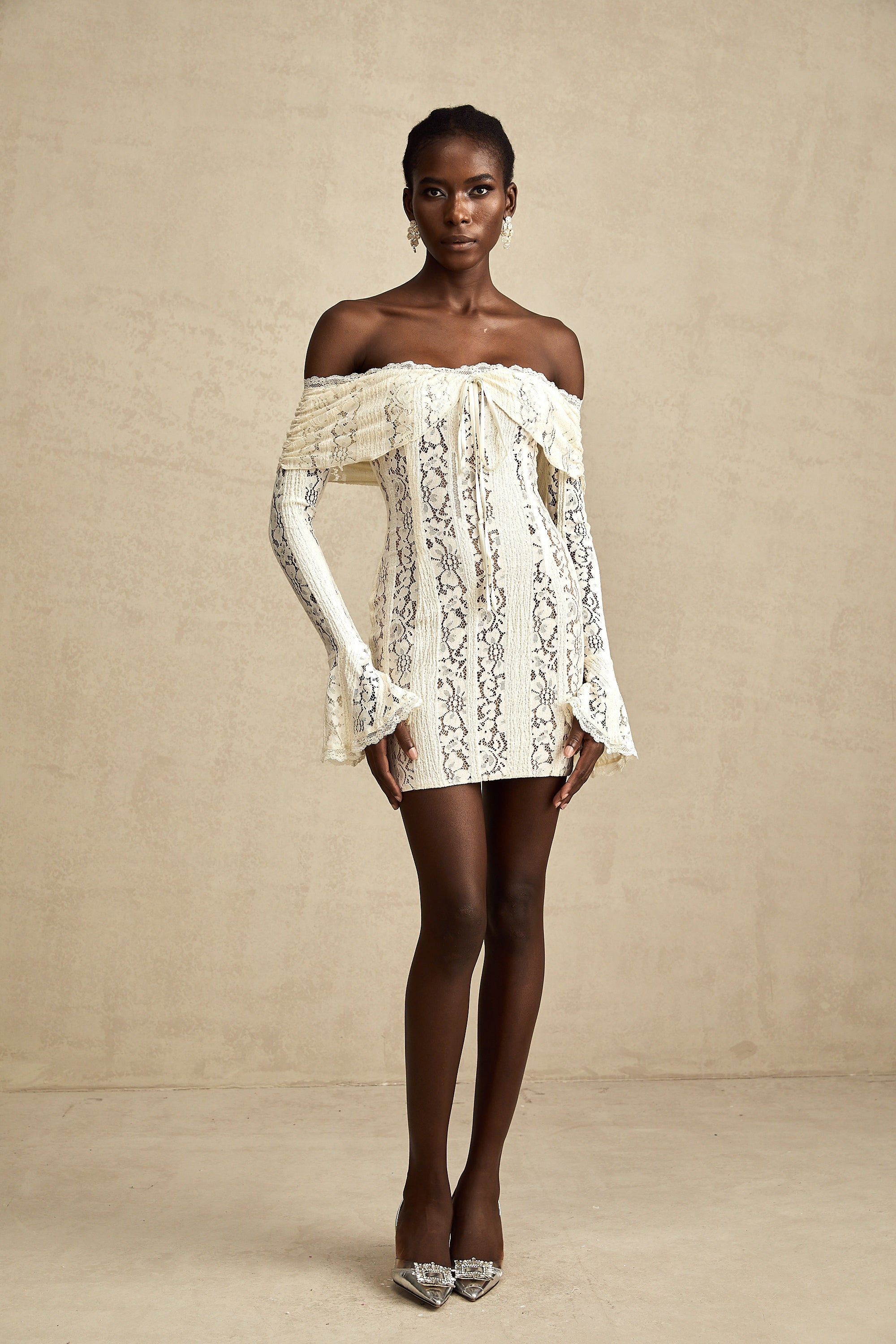 Émeline kloş mini elbise