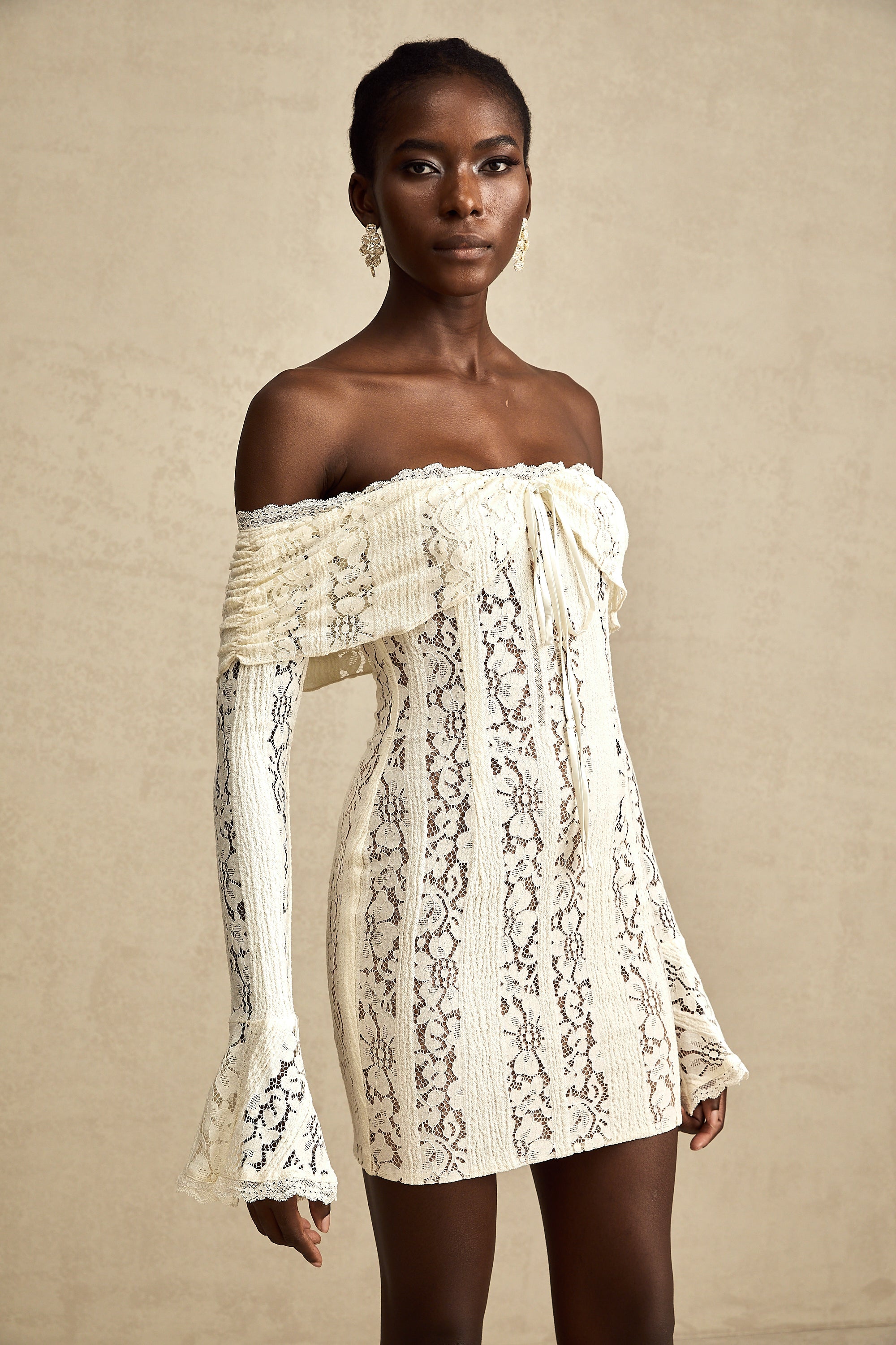 Émeline kloş mini elbise