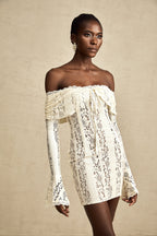 Émeline kloş mini elbise