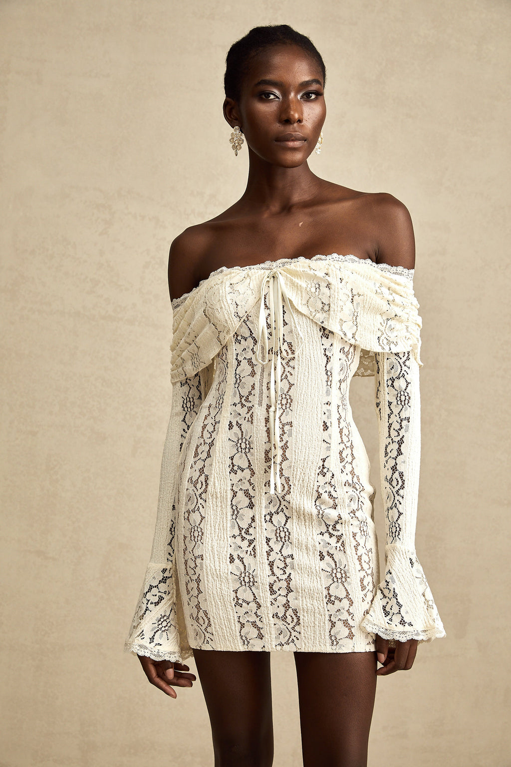 Émeline kloş mini elbise