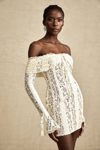 Émeline kloş mini elbise