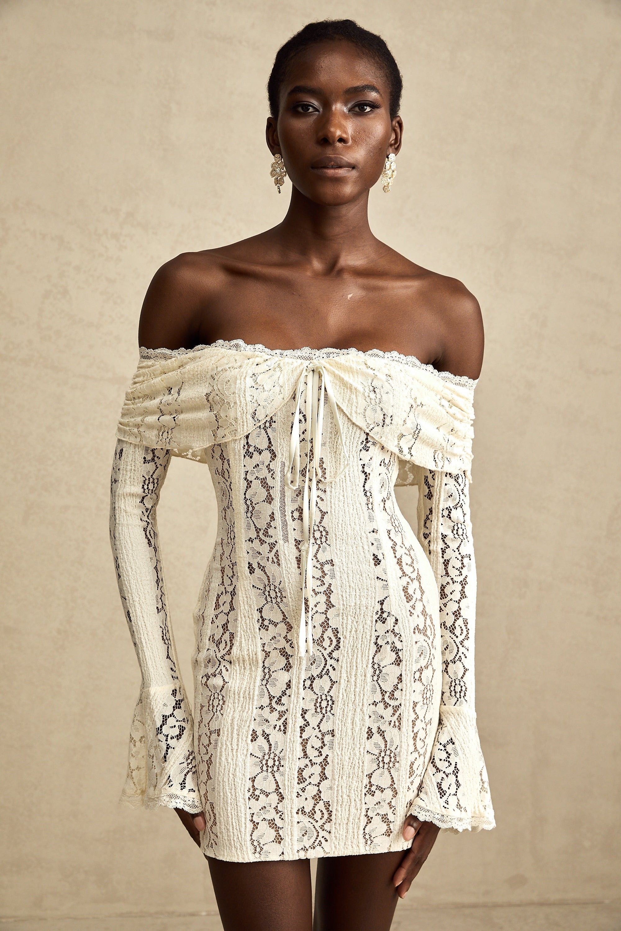 Émeline kloş mini elbise