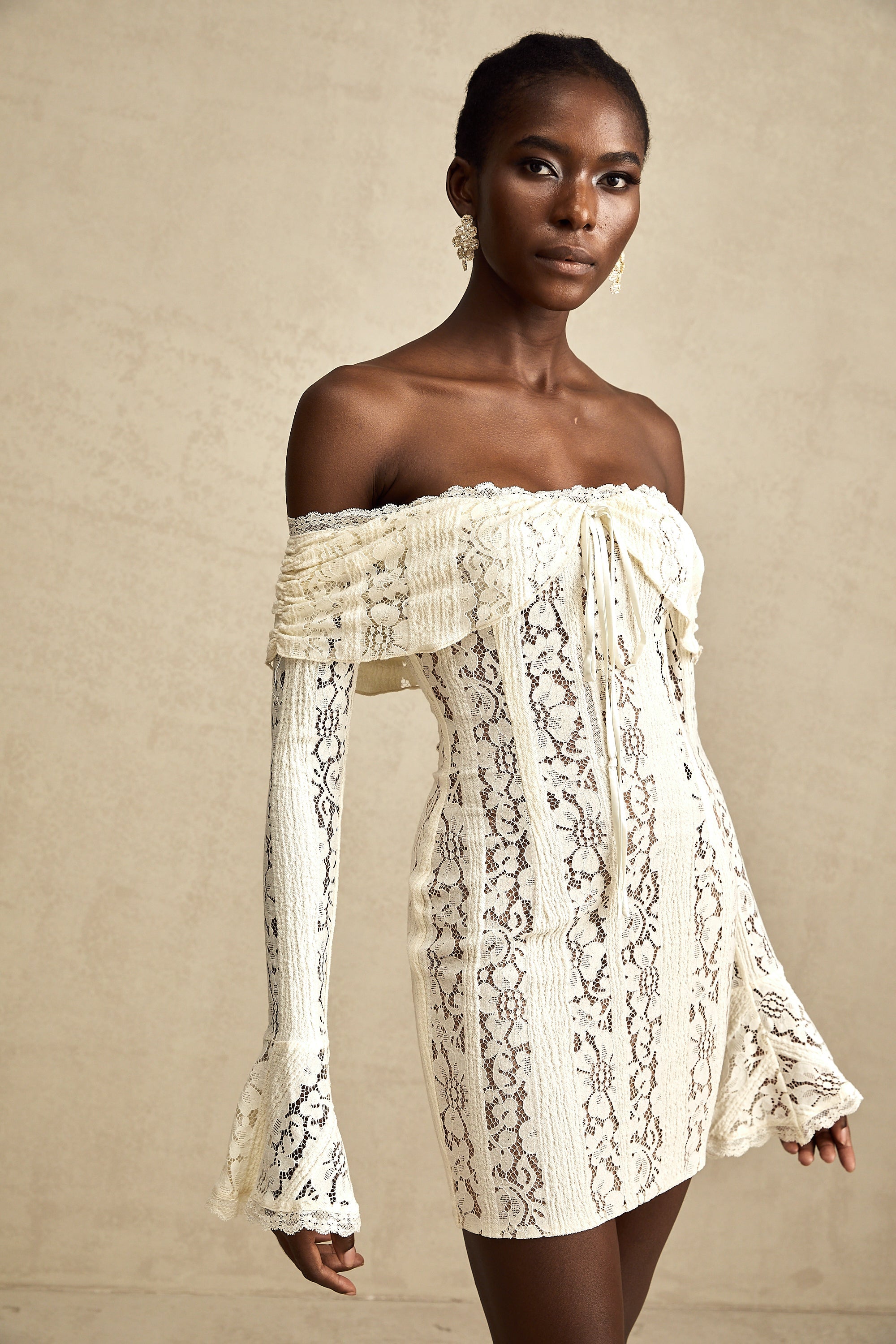 Émeline kloş mini elbise