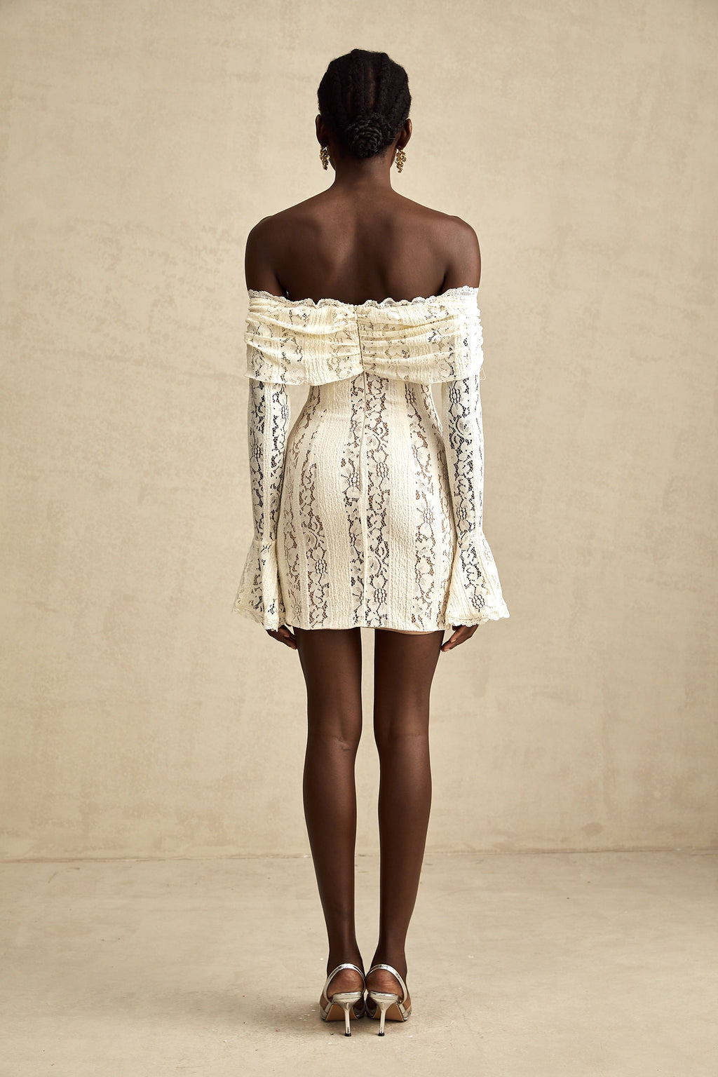 Émeline kloş mini elbise