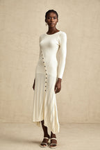 Éléonore midi elbise