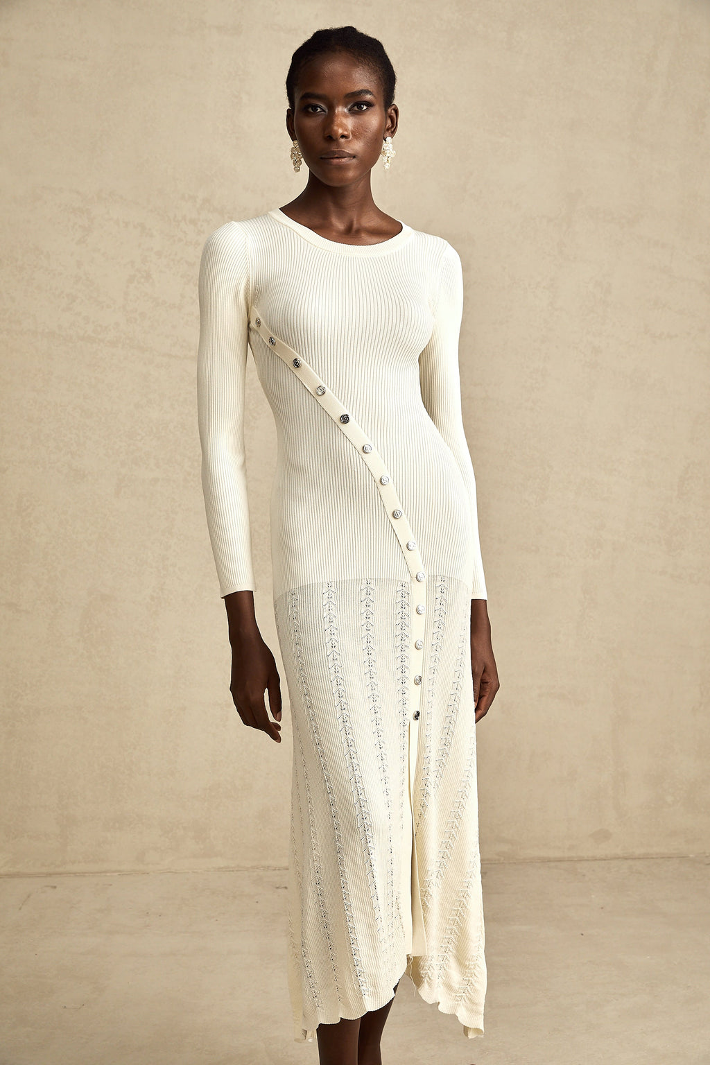 Éléonore midi elbise